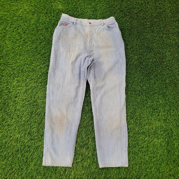 Vintage 80s LEE Riders Jeans Womens 8 30x28 Faded Stonewash - Picture 1 of 16